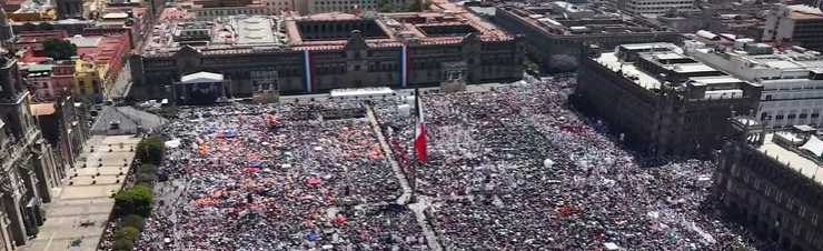 First time in Mexico’s history, a woman delivered the Grito