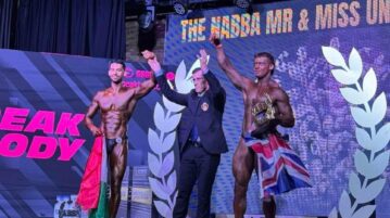 Jocotepec bodybuilder Israel Villaseñor shines in England