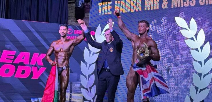 Jocotepec bodybuilder Israel Villaseñor shines in England