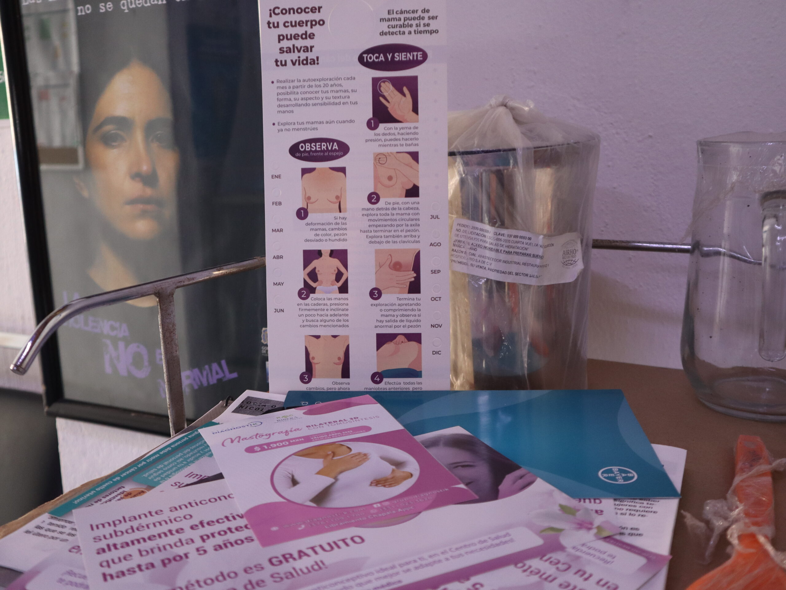 Ajijic Health Center reinforces importance of breast self-examination