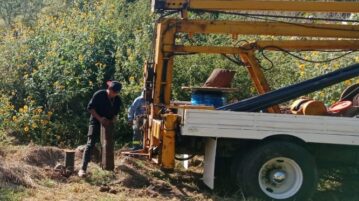 Efforts to normalize water service in San Luciano