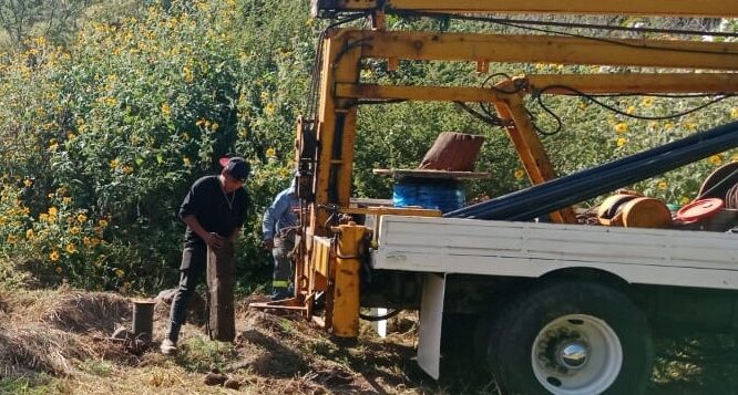 Efforts to normalize water service in San Luciano