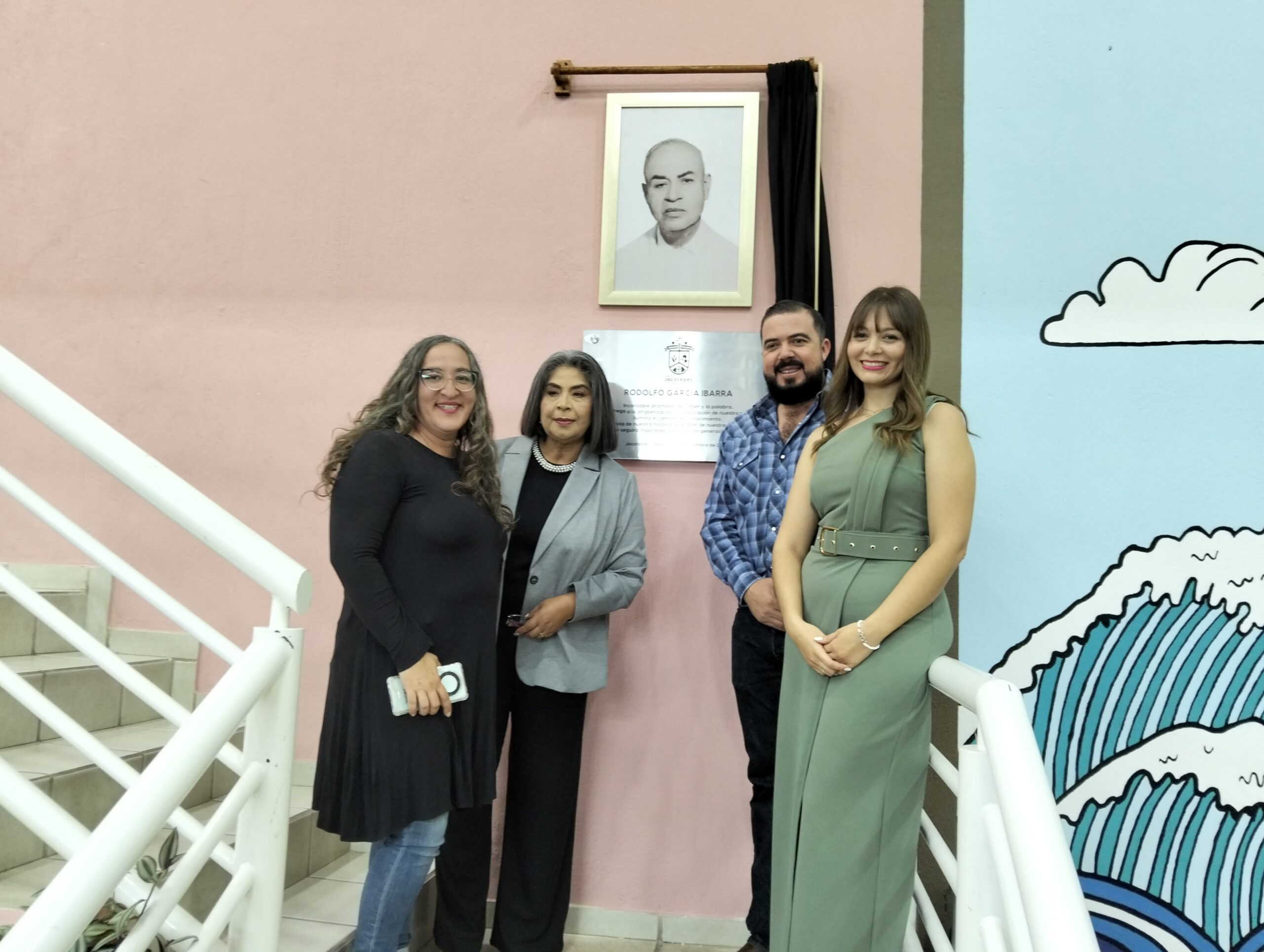 Jocotepec library named after Rodolfo García Ibarra