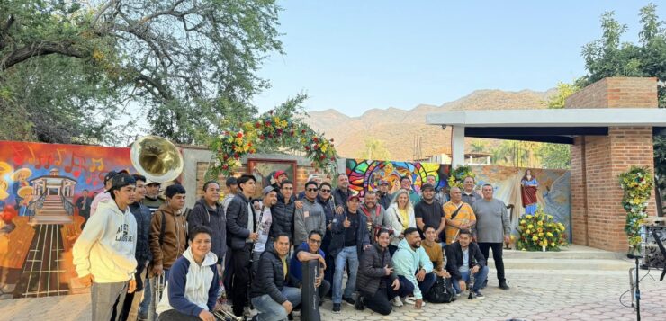 San Antonio Tlayacapan musicians celebrated Saint Cecilia Nov. 22