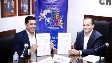 Chapala and Aguascalientes sign collaboration agreement during Carnival 2026