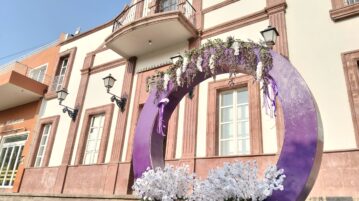 Jocotepec Celebrates International Women’s Day With Colorful Plaza Decorations