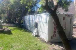 Passenger bus overturns near Jocotepec