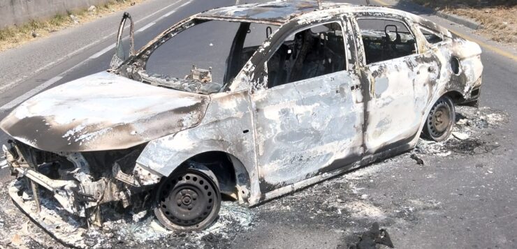 Gunmen, burned vehicles: Laguna's journey through the narco-blockades
