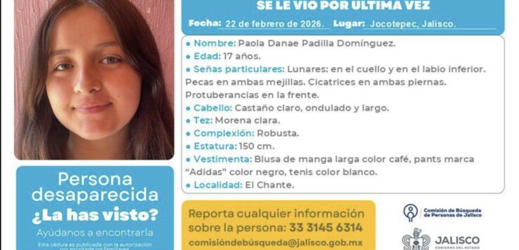 Search underway for missing minor in El Chante