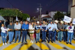 Chapala president inaugurates rehabilitation of Zaragoza Street