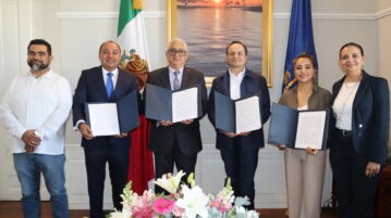 Chapala signs international collaboration agreements with URIT and Colombia