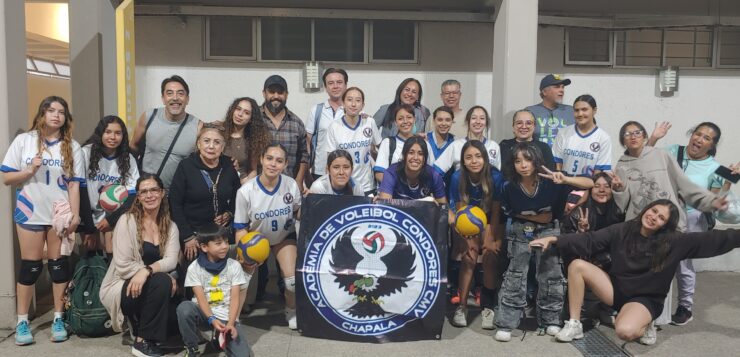 Chapala volleyball academy shines in Ocotlán