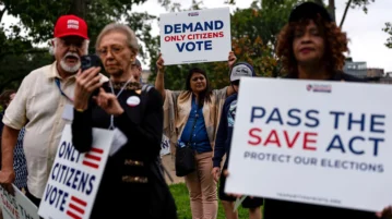 SAVE Act on Senate floor for a showdown with Trump