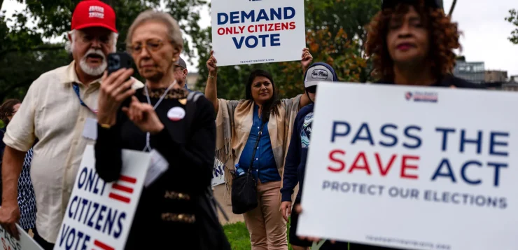 SAVE Act on Senate floor for a showdown with Trump