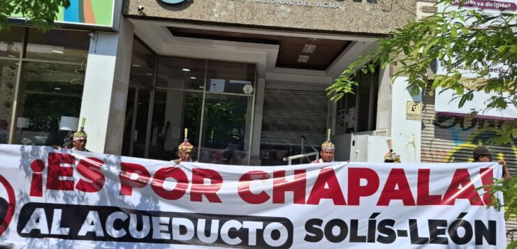 Lakeside residents protest Solis–Leon project in Guadalajara