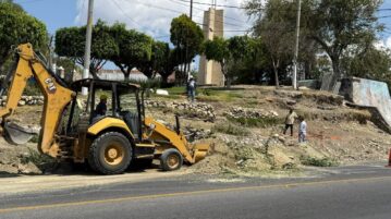 Santa Cruz de la Soledad entrance upgrades begin