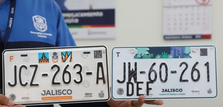 Last days for free exchange of Jalisco plates