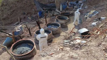 Five drug labs dismantled in Jalisco, Nayarit, and Sinaloa
