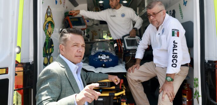 Jalisco renews emergency fleet with 146 new health vehicles