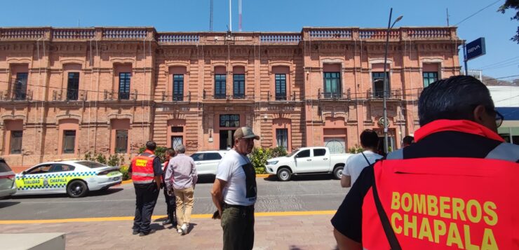57 institutions in Chapala participated in the national drill