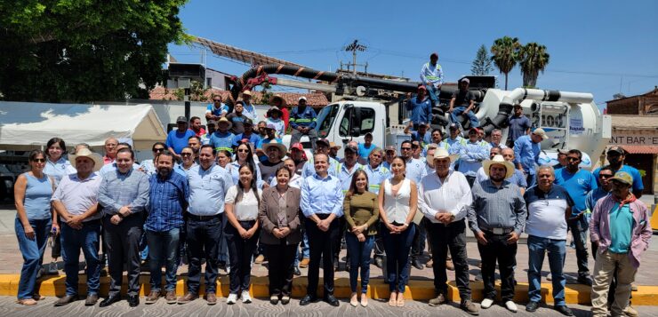 Chapala beefs up its maintenance teams with new machinery for SIMAPA