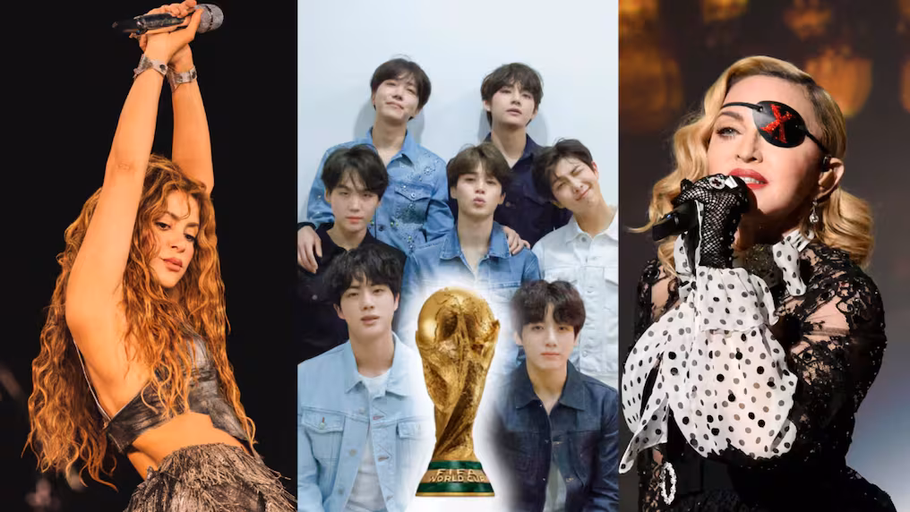 Madonna, Shakira, BTS to perform at first World Cup halftime show