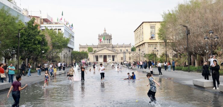 Guadalajara Plaza Fundadores and Plaza Tapatía renovated before World Cup