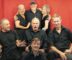 Odd Couple cast. Mark Donaldson, Juan Grattan, Patrick Trotter, Ross Anderson, Maureen O’Hearn, John Ward, Leatha Martin (not shown: Gene Ma); Photo: Jack Voller