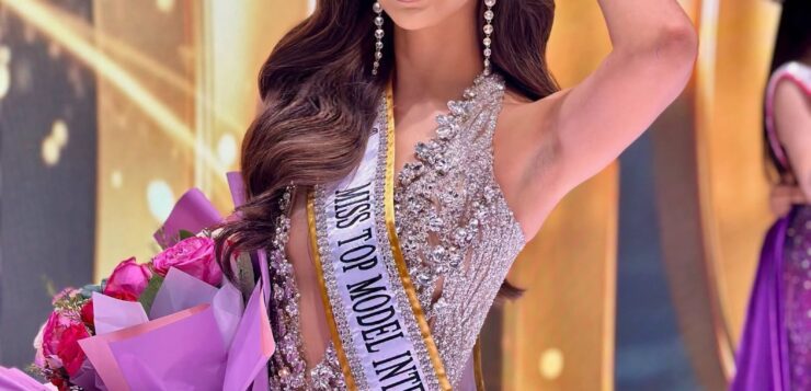 Jamay native wins international modeling crown
