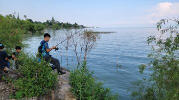 Lake Chapala recovering from the dry season
