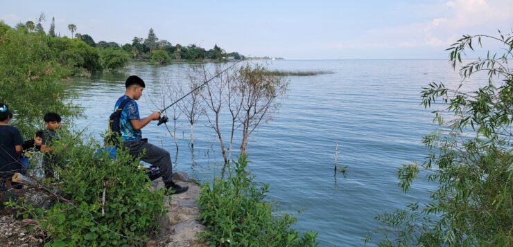 Lake Chapala recovering from the dry season