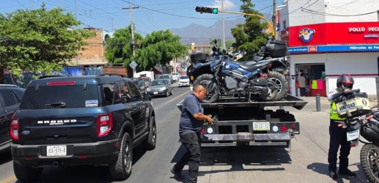 Authorities impound 38 motorcycles in four traffic sweeps