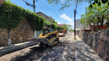 Downtown Chapala streets get a needed facelift
