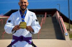 Mario Alberto Sánchez wins gold at international Jiu-Jitsu championship
