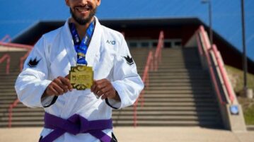 Mario Alberto Sánchez wins gold at international Jiu-Jitsu championship