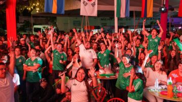 5,000 fans in Chapala’s Fan Zone celebrate Mexico’s win