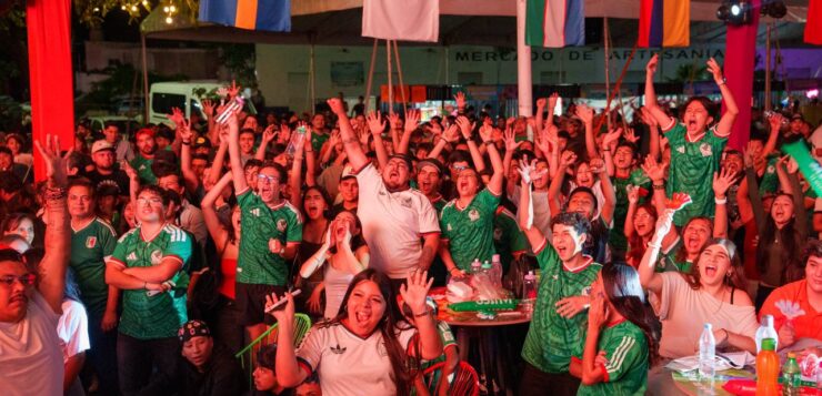 5,000 fans in Chapala’s Fan Zone celebrate Mexico’s win