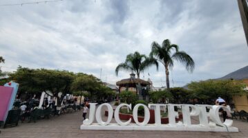 Jocotepec has it all - hot springs, food, the lake and mountains