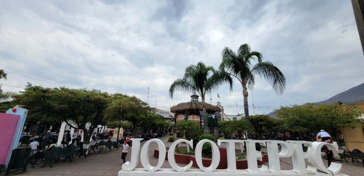 Jocotepec has it all - hot springs, food, the lake and mountains