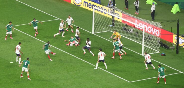 Mexico vs England most watched match of the century