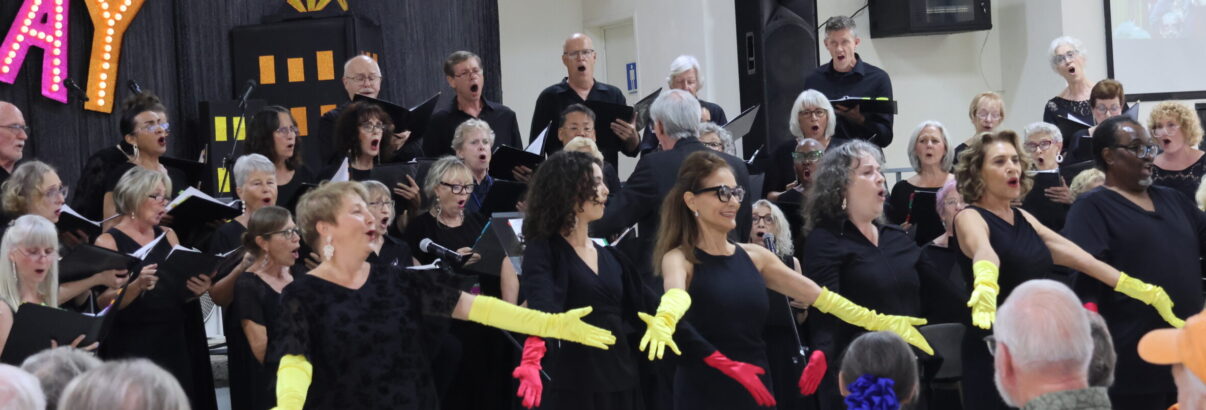  Voces del Lago went to Broadway this week and it was fun! <br /> <span style='color:#797979;font-size:15px;font-family: Georgia, Cambria, 'Times New Roman', Times, serif;'>28 songs from the stage and multiple singalongs</span>