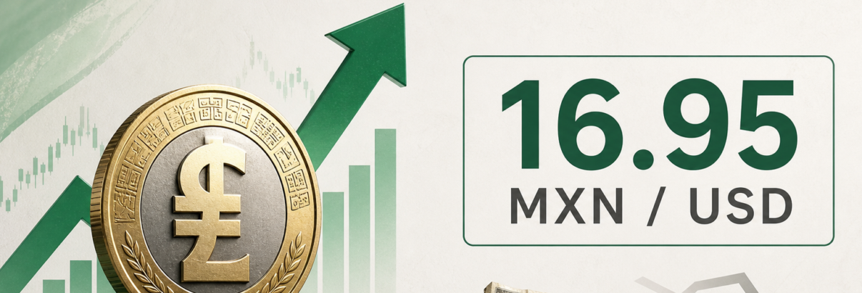  Peso falls below 17 to the dollar for first time since 2024 <br /> <span style='color:#797979;font-size:15px;font-family: Georgia, Cambria, 'Times New Roman', Times, serif;'>Drop hits  remittances, pension payments</span>